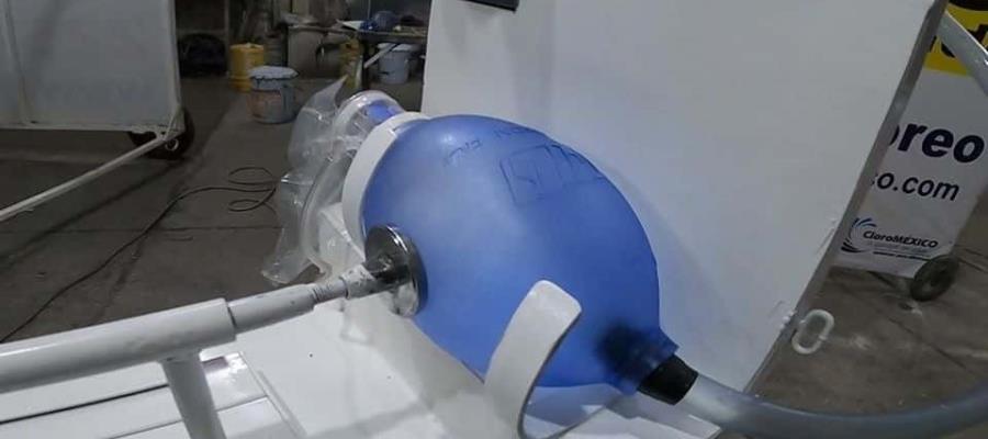 Tabasqueño concluye prototipo de respirador mecánico ante Covid-19