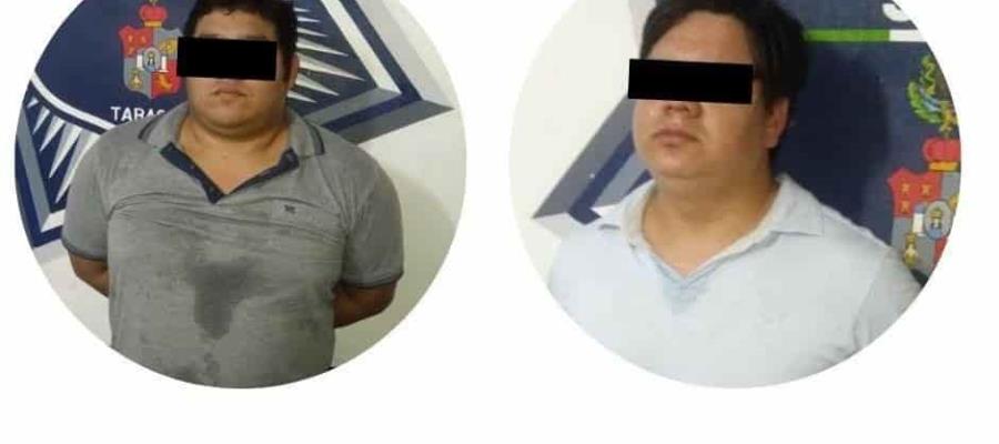 Aseguran a individuos que asaltaron tienda de pinturas en la López Mateos