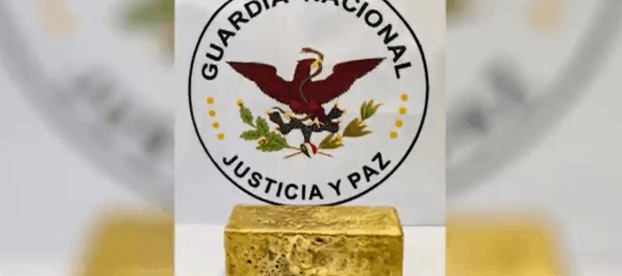 Asegura Guardia Nacional lingote de oro de 31 kilos en Chihuahua