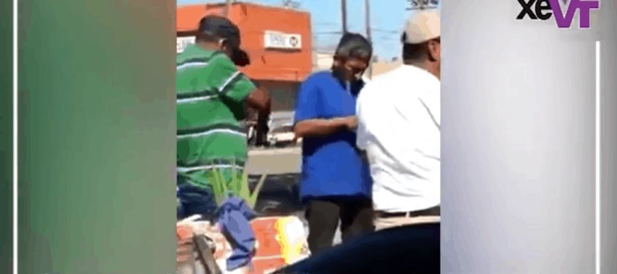 Se viraliza vídeo de venta de cubrebocas de manera antihigiénica