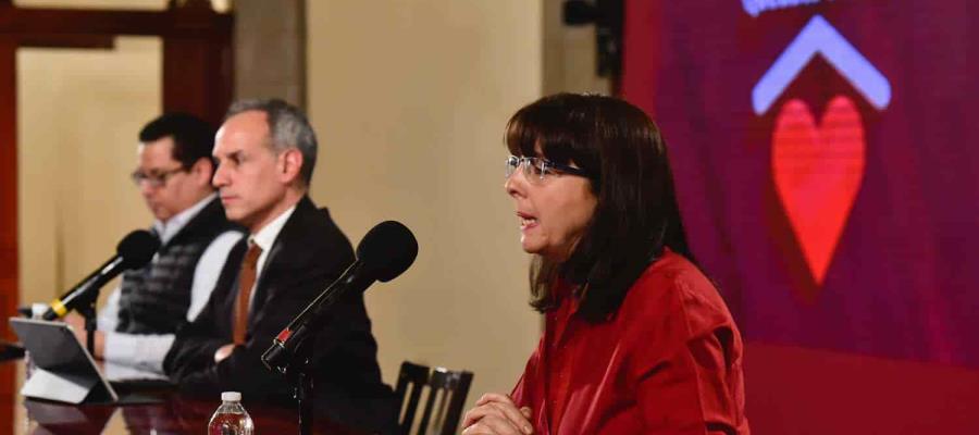 Supera México las mil defunciones por coronavirus; hay 11 mil 633 casos confirmados