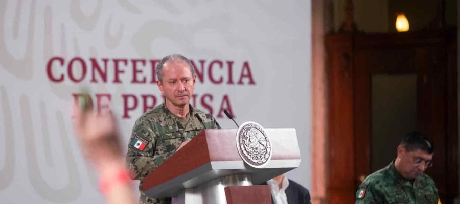 Por Covid-19 han fallecido cuatro elementos de la Sedena y un capitán en retiro de la Semar