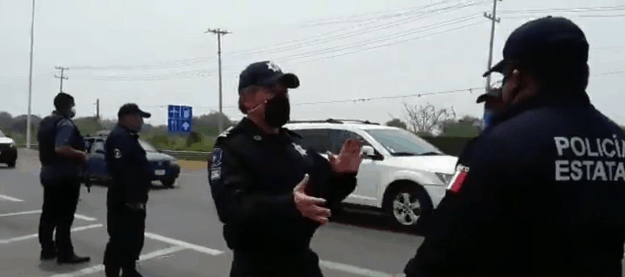 Exhorta Hernán Bermúdez a policías a aplicar la ley a quienes no cumplan con el decreto sanitario por Covid-19