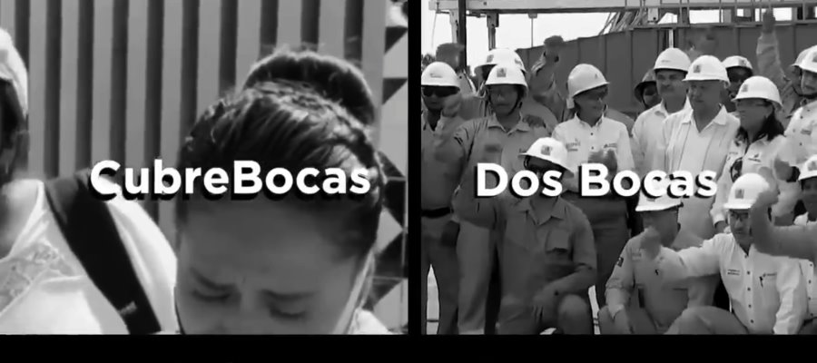Se suma Felipe Calderón al movimiento #CubreBocasXDosBocas contra refinería en Tabasco Se suma Felipe Calderón al movimiento #CubreBocasXDosBocas contra refinería en Tabasco
