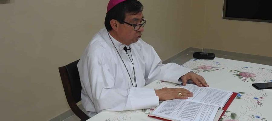 No hay necesidad de robar, cuando la Iglesia y el Gobierno reparten despensas: Diócesis de Tabasco