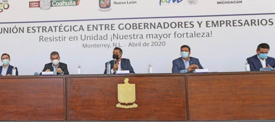 Coincide Fócil con gobernadores del norte en que se revise pacto fiscal, aunque sostiene que no es buen momento