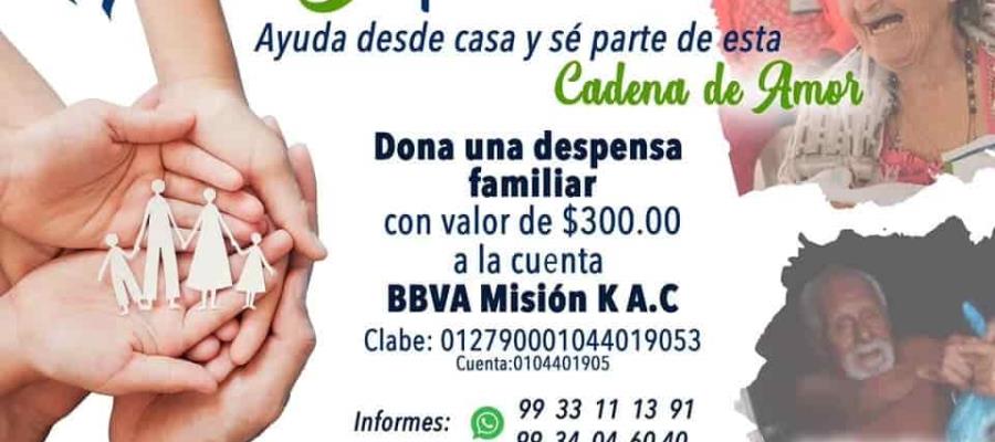 Nace la iniciativa “Misión Despensas” para ayudar a los más necesitados