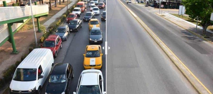 Fotogalería: El giro que dio la vida diaria tabasqueña a causa del coronavirus.