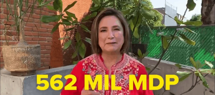 Los 562 mmdp que perdió PEMEX en el primer trimestre del año equivalen a la compra de 150 aviones presidenciales: Xóchitl Gálvez