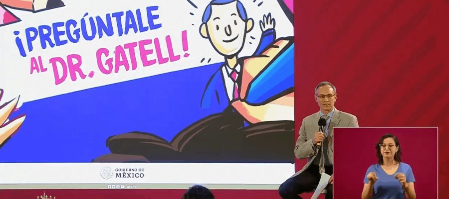 Se crea en México la Gatellmanía; ven en el funcionario de salud a un salvador