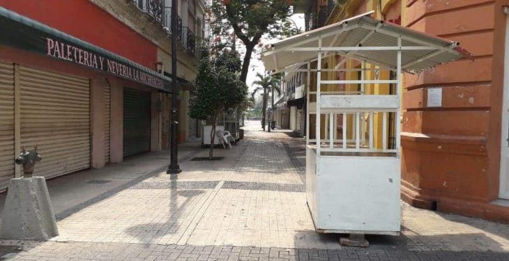 Villahermosa luce vacía, tras medida restrictiva de movilidad