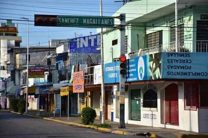 Villahermosa luce vacía, tras medida restrictiva de movilidad