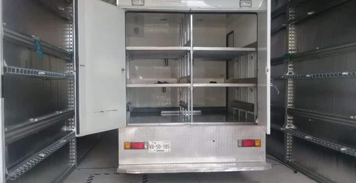 Habilitan cápsula sanitizadora para desinfectar ambulancias