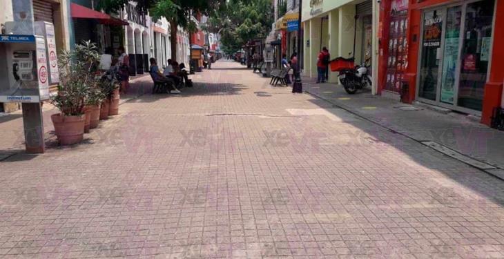 Registra Centro Histórico de Villahermosa menor afluencia de visitantes, tras llamado de atención Registra Centro Histórico de Villahermosa menor afluencia de visitantes, tras llamado de atención