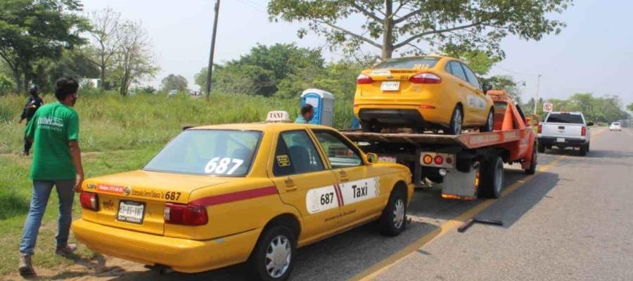 Aseguran tres unidades de transporte Público; no cumplieron el decreto gubernamental