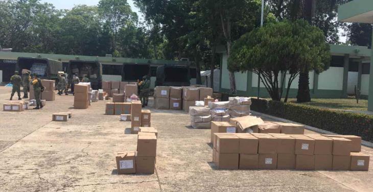 Activan hospital militar de Villahermosa para atención de pacientes Covid Activan hospital militar de Villahermosa para atención de pacientes Covid