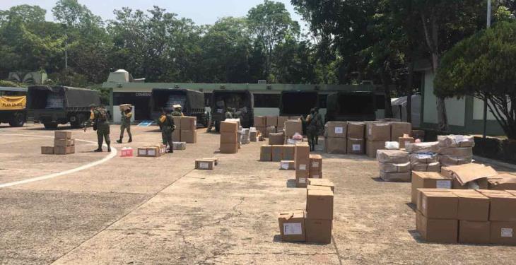 Activan hospital militar de Villahermosa para atención de pacientes Covid Activan hospital militar de Villahermosa para atención de pacientes Covid