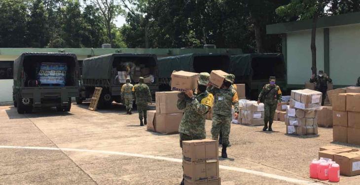 Activan hospital militar de Villahermosa para atención de pacientes Covid Activan hospital militar de Villahermosa para atención de pacientes Covid