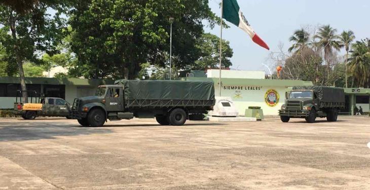 Activan hospital militar de Villahermosa para atención de pacientes Covid Activan hospital militar de Villahermosa para atención de pacientes Covid