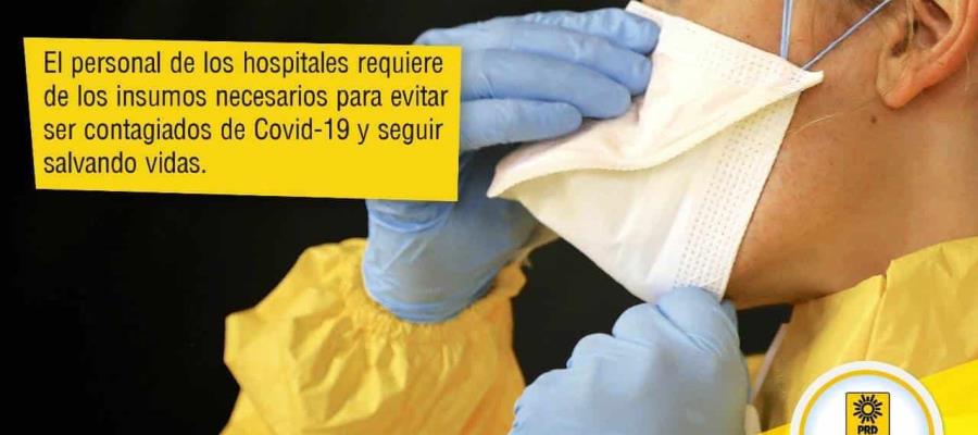 Insiste PRD al gobierno en cambio de estrategia contra COVID-19