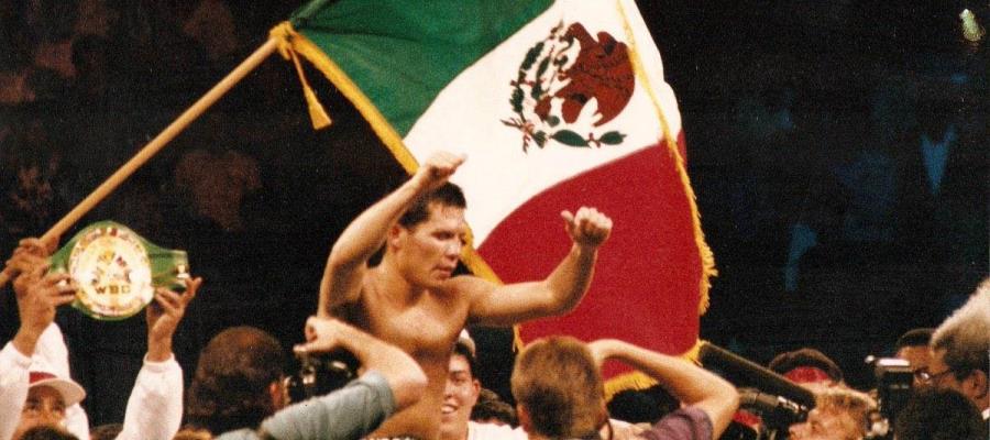 Anuncian nuevo billete de lotería conmemorativo para Julio César Chávez