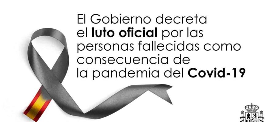 España abre luto nacional de 10 días por las víctimas del coronavirus