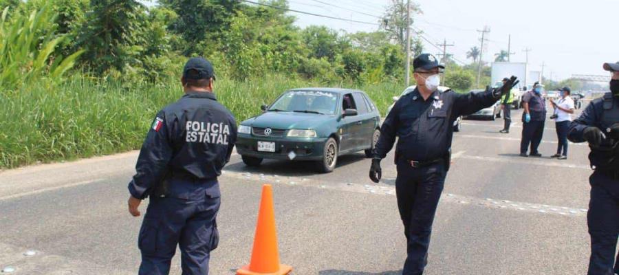 1473 vehículos fueron retornados a sus municipios en los filtros sanitarios de Centro el pasado fin de semana