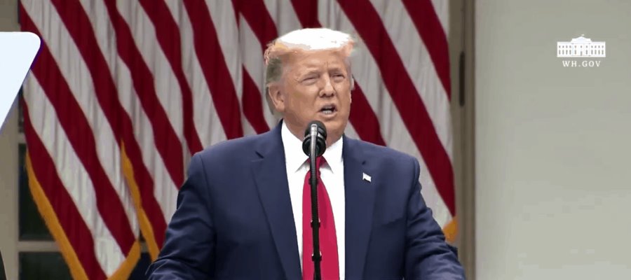 Protestas en EU no tienen nada que ver con George Floyd, señala Trump