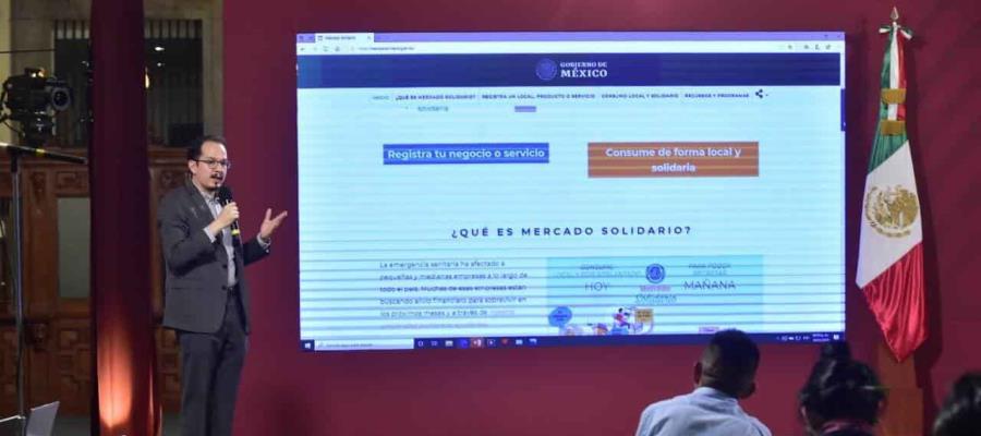 Van 3 mil negocios registrados en ‘Mercado Solidario’, reporta SE