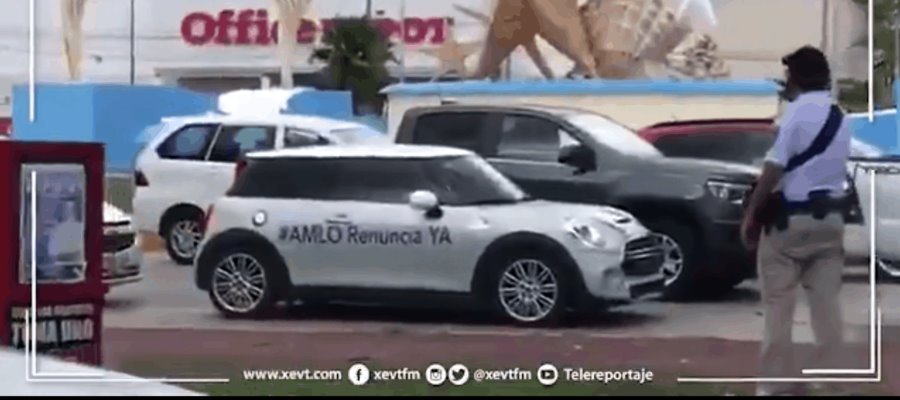 Exigen renuncia de AMLO con caravanas vehiculares en 70 ciudades de México