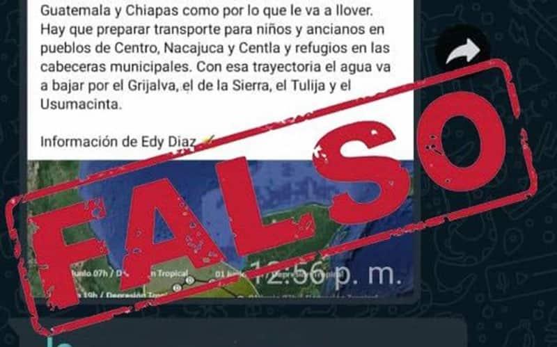 Señala Gobierno Estatal a Andrés Granier de difundir información falsa sobre inundaciones en Tabasco