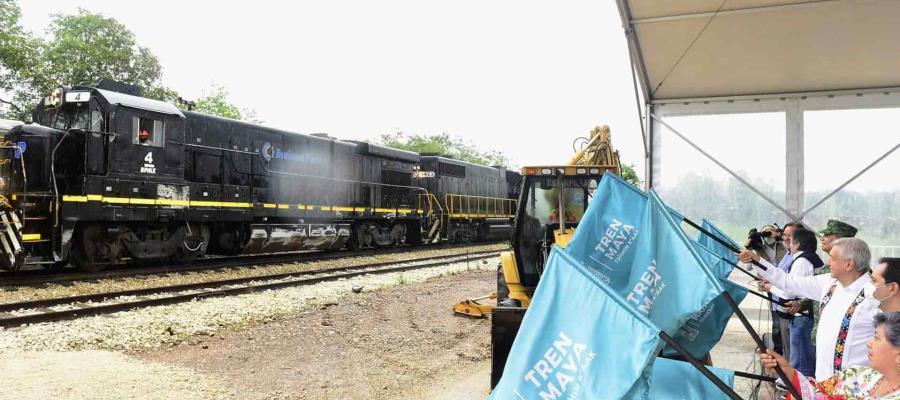 Da Presidente banderazo de inicio a tramo 3 del Tren Maya... en Yucatán