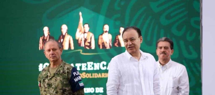 Las instituciones y democracia no se afirman a garrotazos y violando la ley: Alfonso Durazo Las instituciones y democracia no se afirman a garrotazos y violando la ley: Alfonso Durazo