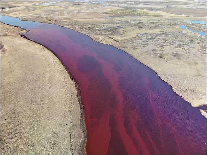 Derrama central rusa más de 21 mil toneladas de diésel en el mar Ártico