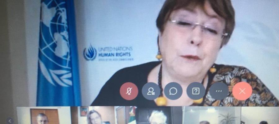 Estima Michel Bachelet que de extenderse el confinamiento 7 meses, habrá 46 millones de casos violencia de género