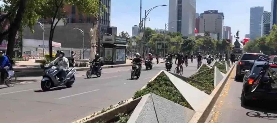 Realiza el Frente Anti-AMLO segunda caravana en la CDMX