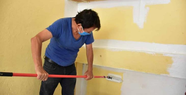 Da ayuntamiento de Centro banderazo al programa ‘Pinta tu escuela’