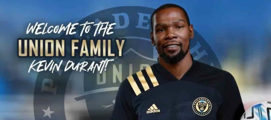 Kevin Durant adquiere 5% del Philadephia Union de la MLS