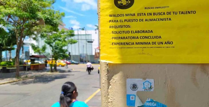 Comercios ofrecen vacantes laborales a pocos días de la nueva normalidad