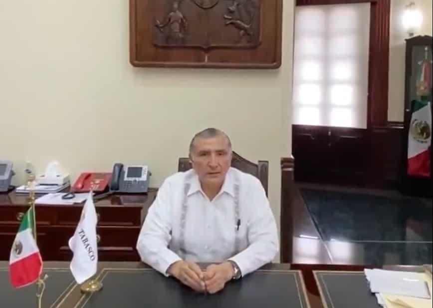 Inicio de la ‘nueva normalidad’ en Tabasco sigue vigente para mañana, anuncia Adán Augusto López