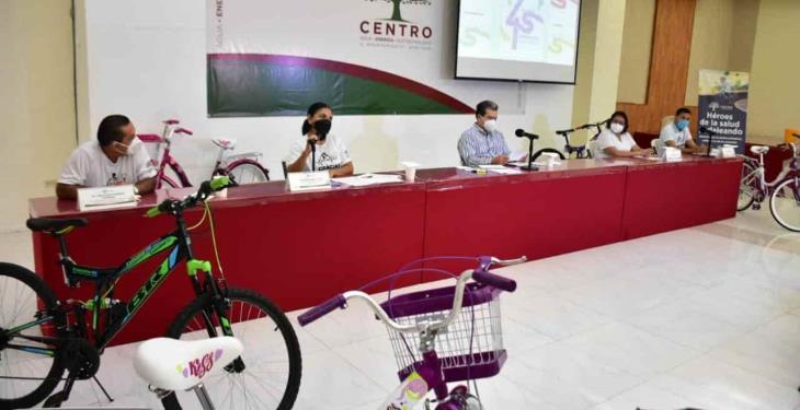 Emite Centro convocatoria para “Héroes de la Salud Pedaleando”
