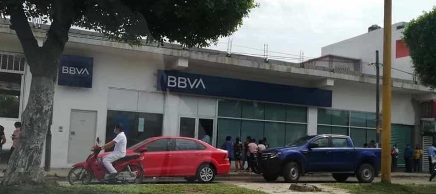 Presentó APP de BBVA fallas este viernes, no permitía hacer transferencias