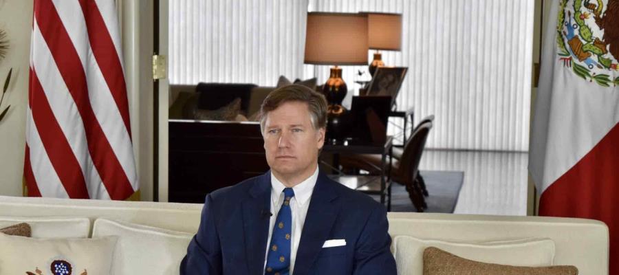 Atentado en la CDMX demuestra necesidad de profundizar relación entre México y EU para vencer crimen organizado, dice Landau