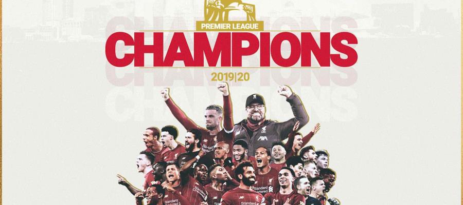 Liverpool, campeón de la Premier League tras 30 años de sequía