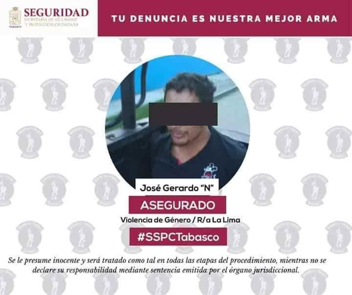 Arrestan a sujeto en La Lima por violencia de género