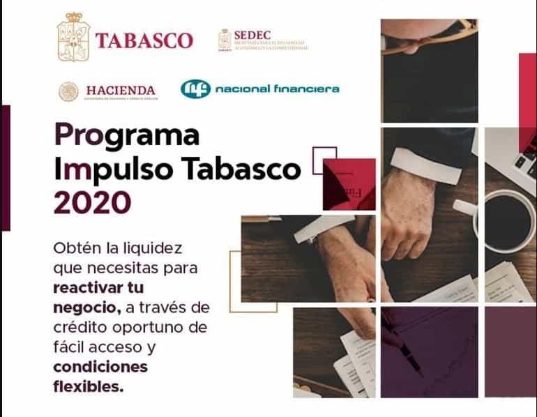 Más de 7 mil empresas registradas para el programa de créditos Impulso Tabasco: Sedec