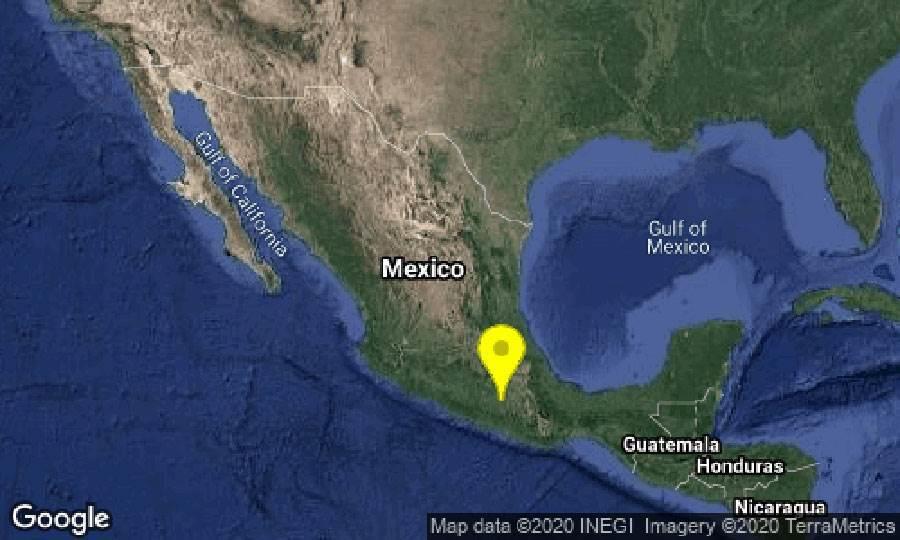 Se registra sismo de magnitud 4.7 en Tlapa Guerrero; se percibe en la CDMX, Morelos y Puebla