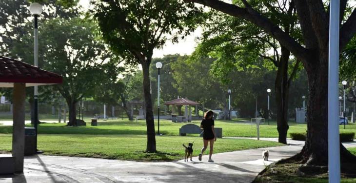 Llega la nueva normalidad a los parques de Villahermosa