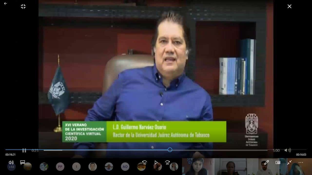 Celebrará la UJAT el primer verano de investigación científica virtual, del 6 de julio al 12 de agosto