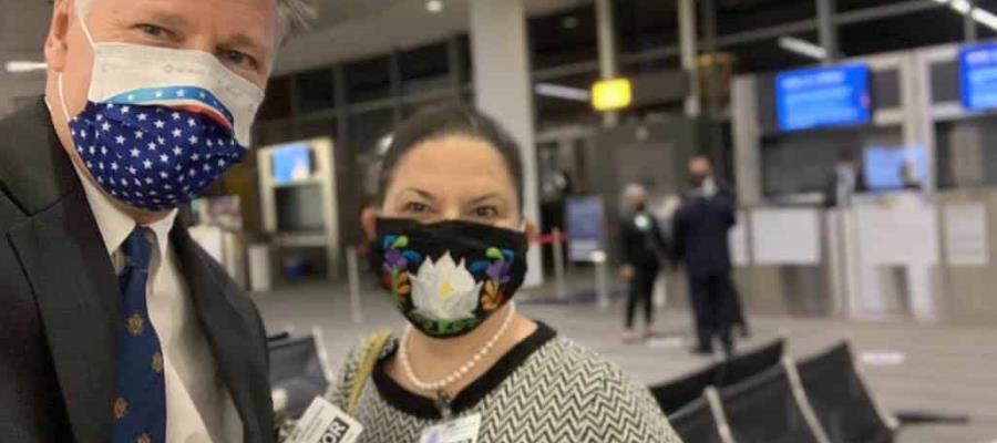 AMLO y Trump se reunirán para fortalecer los lazos económicos en el marco del T-MEC: Embajada de EEUU en México AMLO y Trump se reunirán para fortalecer los lazos económicos en el marco del T-MEC: Embajada de EEUU en México